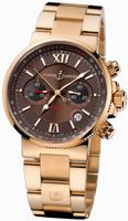 Ulysse Nardin Maxi Marine Chronograph Mens Wristwatch 356-66-8/355
