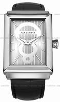 Azzaro Legend Rectangular 2 Hands Mens Wristwatch AZ2061.12SB.000
