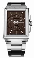 Azzaro Legend Rectangular Chronograph Mens Wristwatch AZ2061.13HM.000