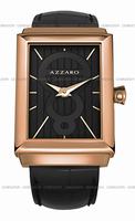 Azzaro Legend Rectangular 2 Hands Mens Wristwatch AZ2061.52BB.000