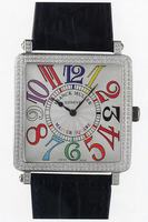 Franck Muller Master Square Mens Large Unisex Wristwatch 6000 H SC DT R-16-6000 H SC DT R-16