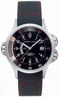 replica Hamilton Khaki Navy GMT 3T Mens Wristwatch H77635333